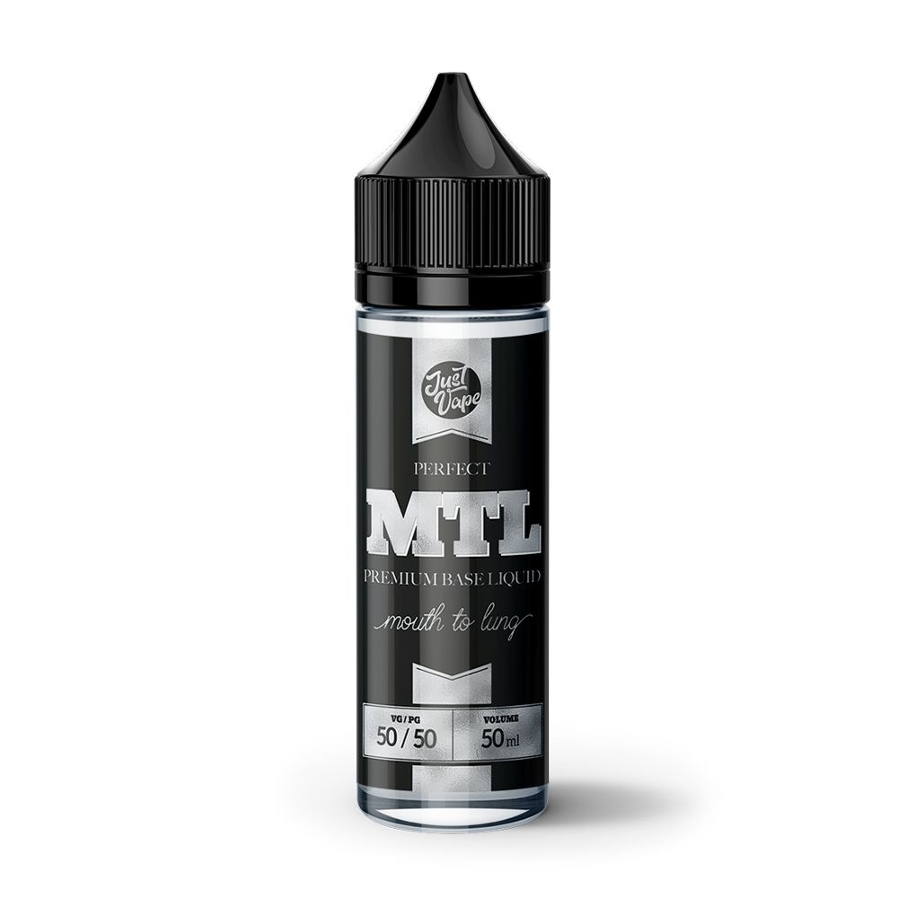 JustVape MTL beznikotinová báze 50VG/50PG 50ml