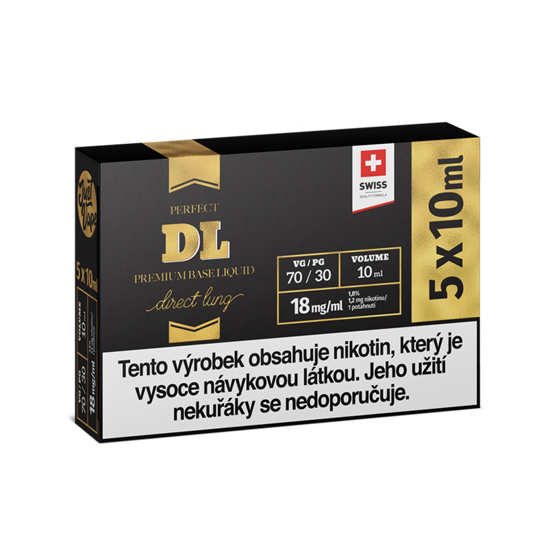 JustVape DL Booster 70VG/30PG 5x10ml – 18mg