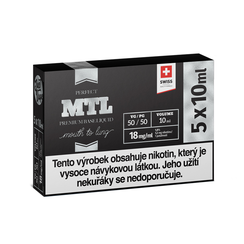 JustVape MTL Booster 50VG/50PG 5x10ml – 18mg